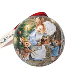 Peter Rabbit Christmas Baubles (Four Different  Designs)