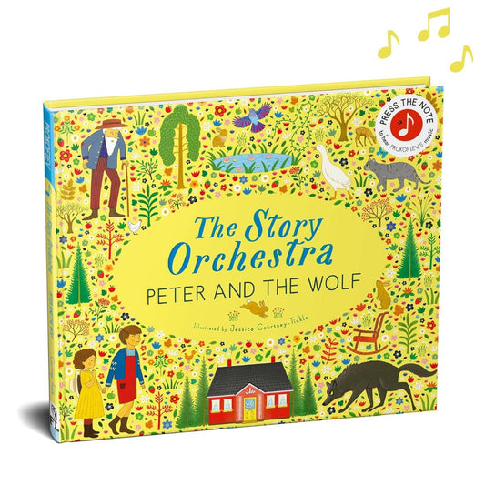 The Story Orchestra: Peter and the Wolf: Press the note to hear Prokofiev's music