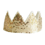 Sequin Crown Gold